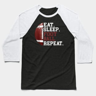 Football Player Eat Sleep Baseball T-Shirt